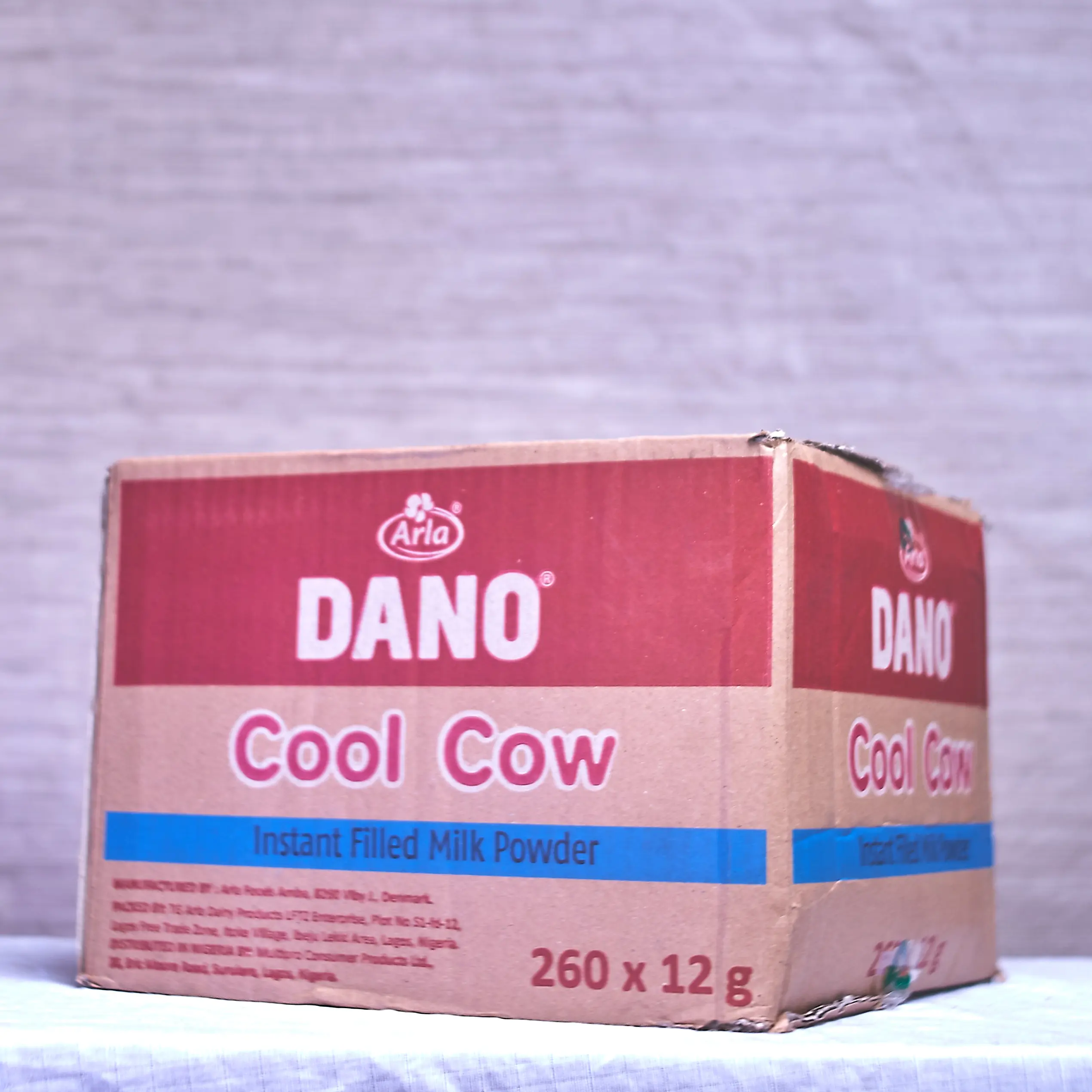 Dano Cool Cow Milk Powder sachets 12g x 260 (Carton)