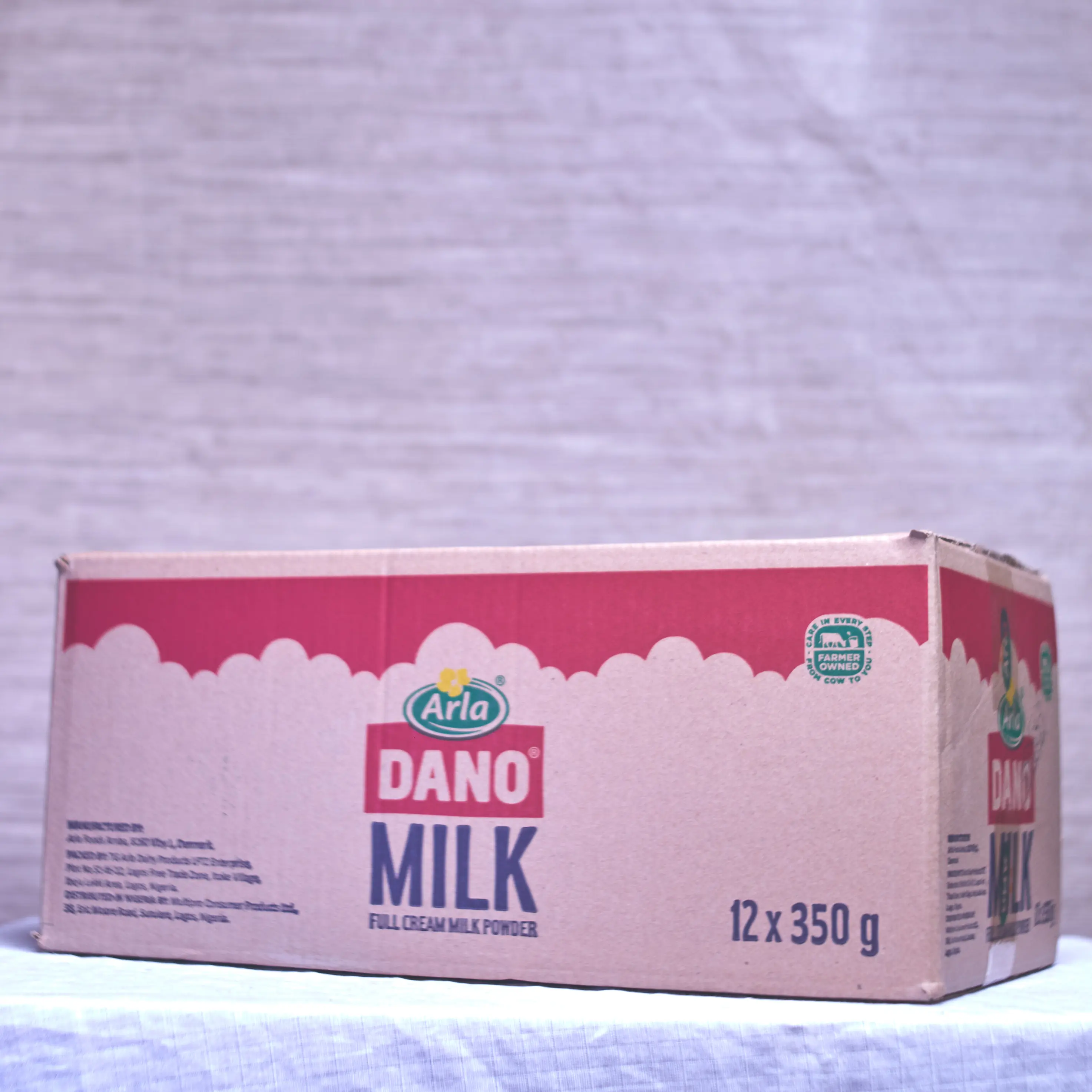 Dano Full Cream Milk Powder 350g x 12 RF (Carton)