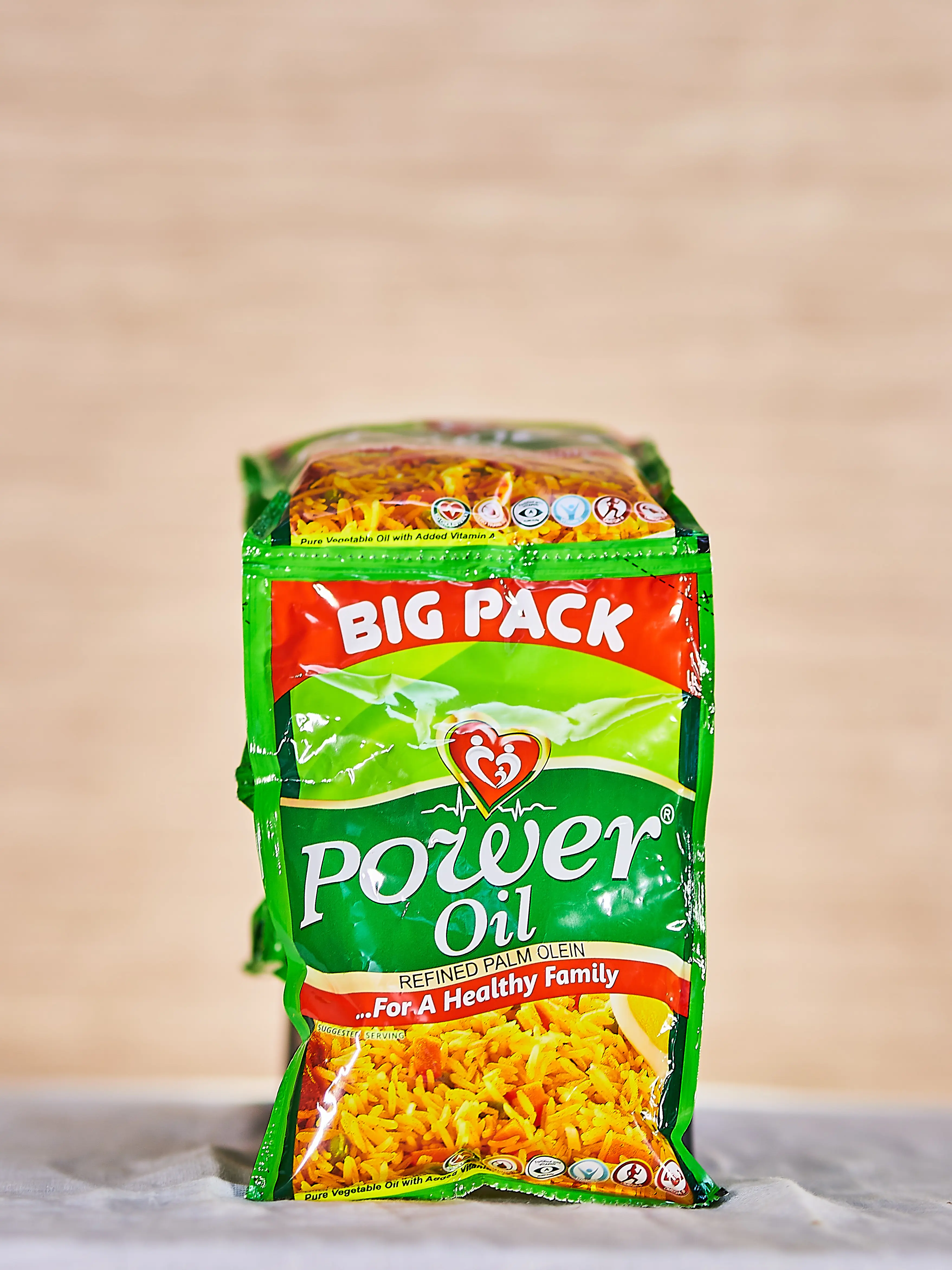 PowerVegetable oil sachet 110ml x 40 (carton)