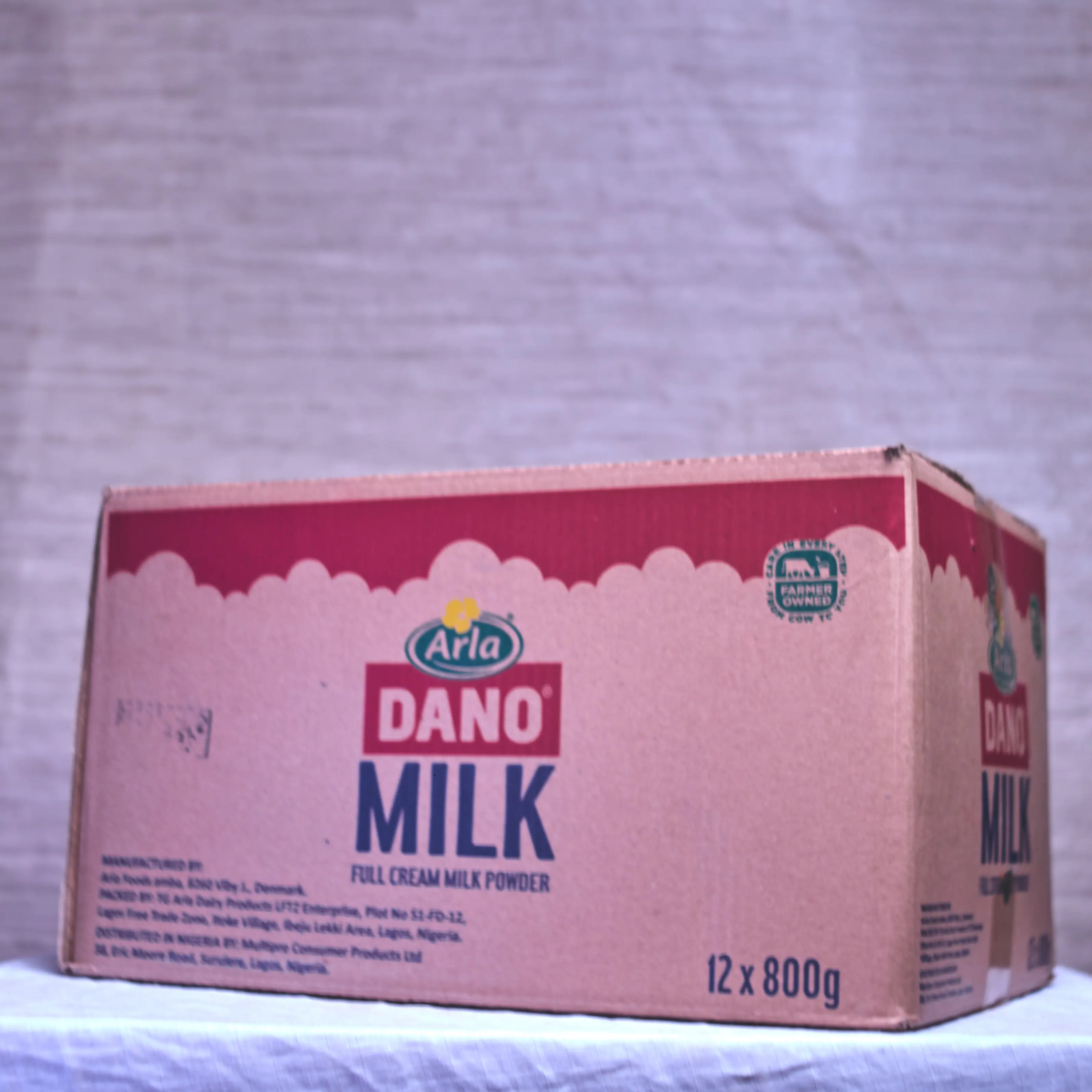Dano Full Cream Milk powder 800g x 12 RF (Carton)