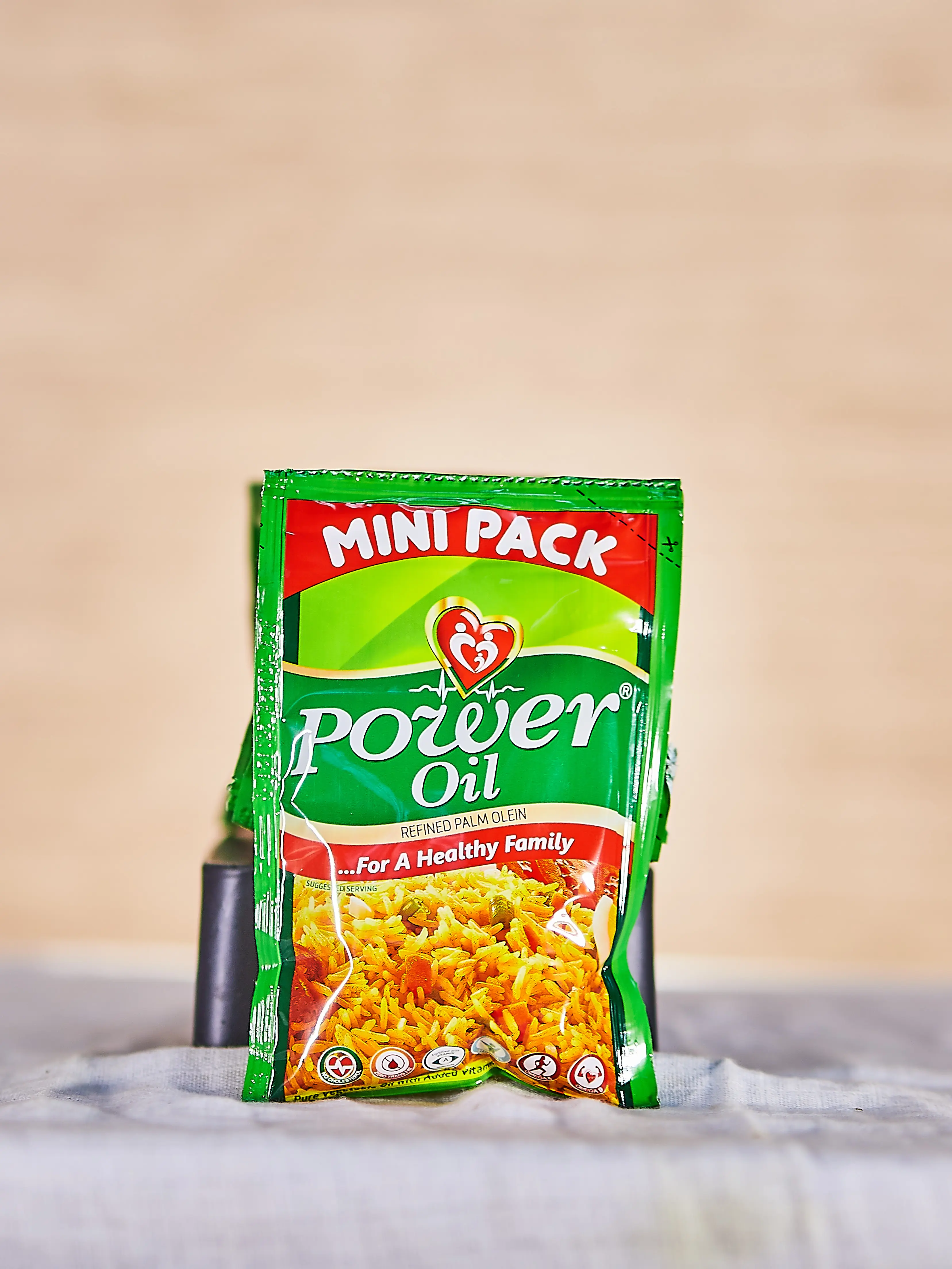 Power Vegetable oil sachet 45ml x 96 (carton)