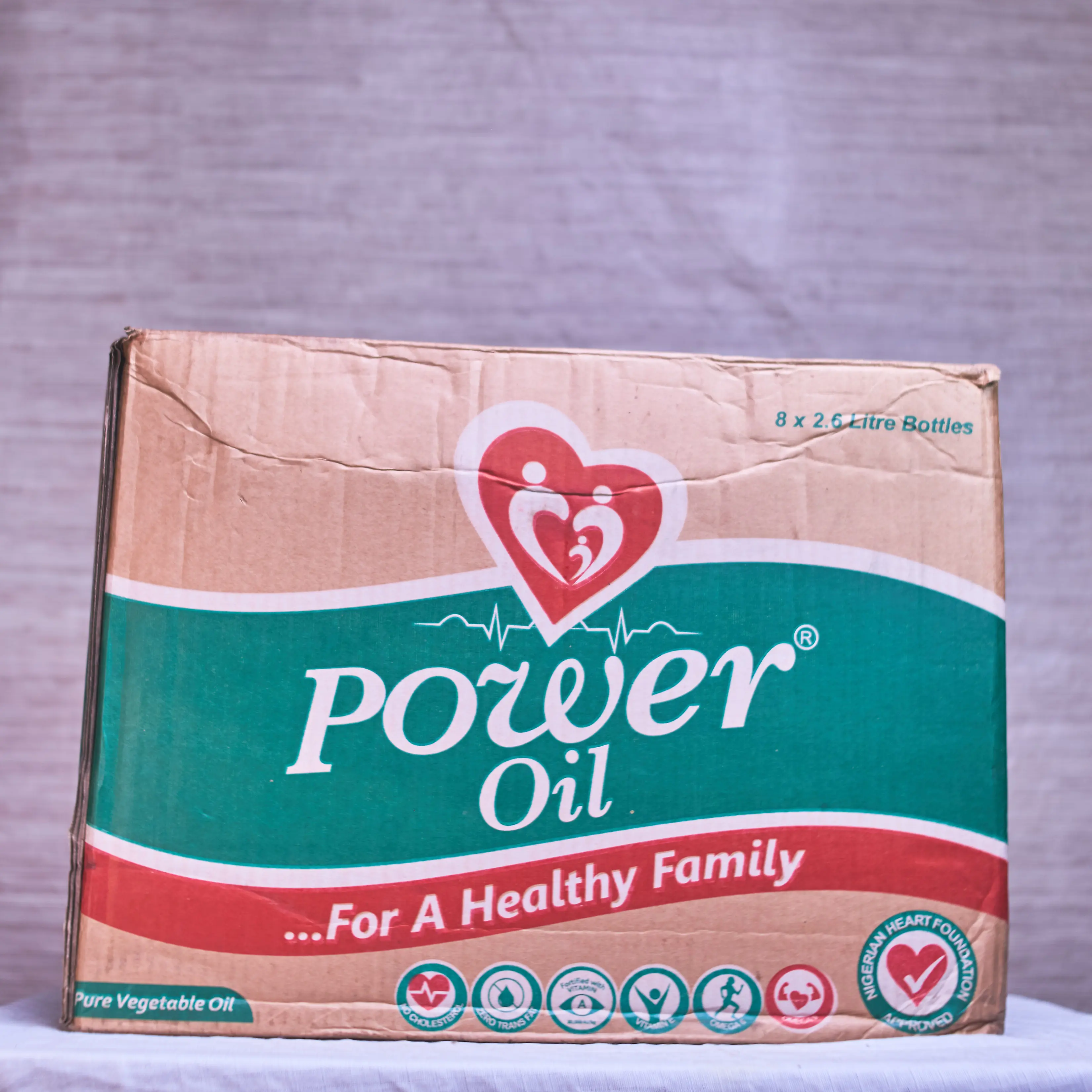Power Vegetable oil 1.4ltrs x 8 (carton)