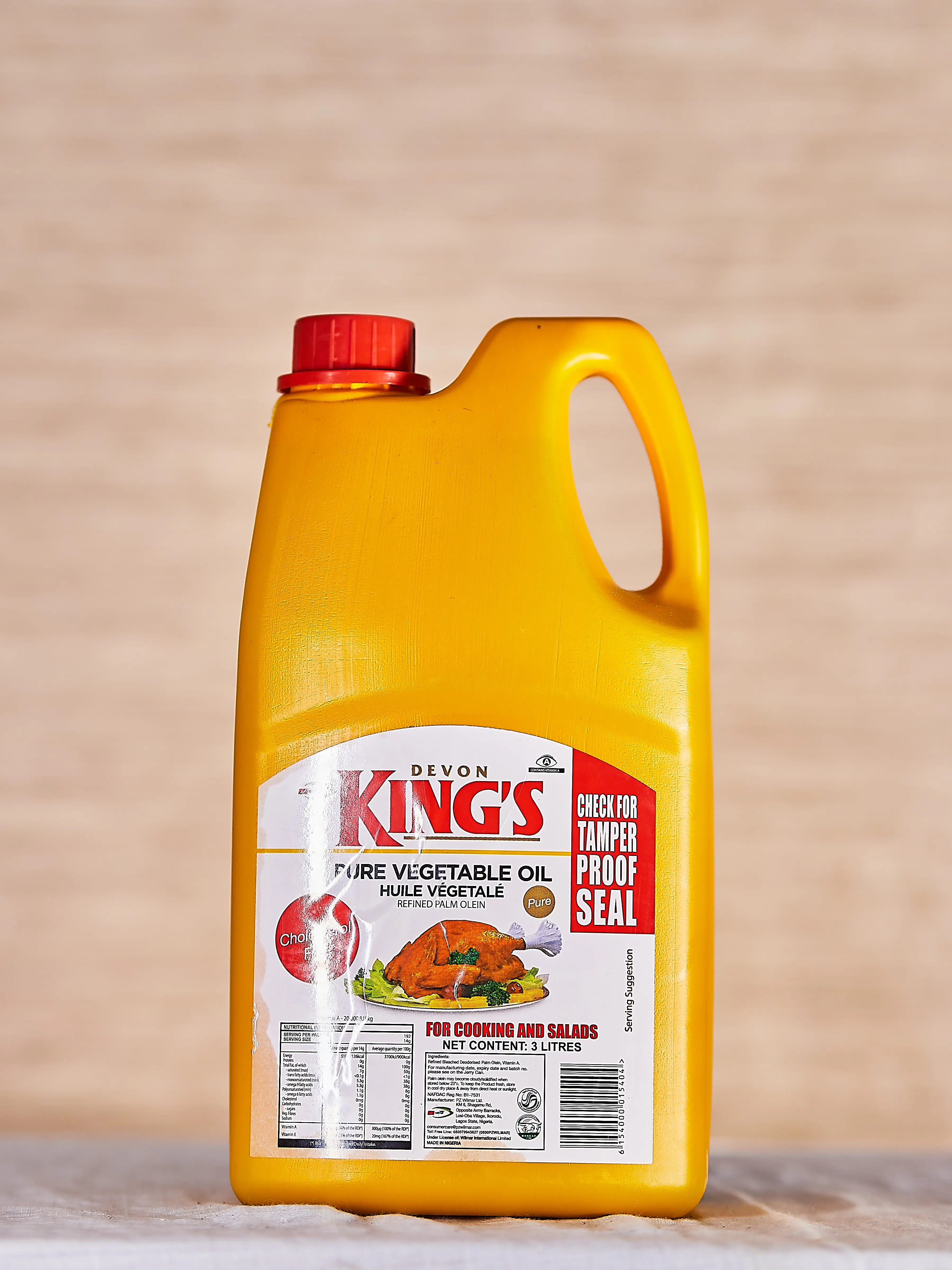 Kings vegetable 3 litres by 6 (Carton)