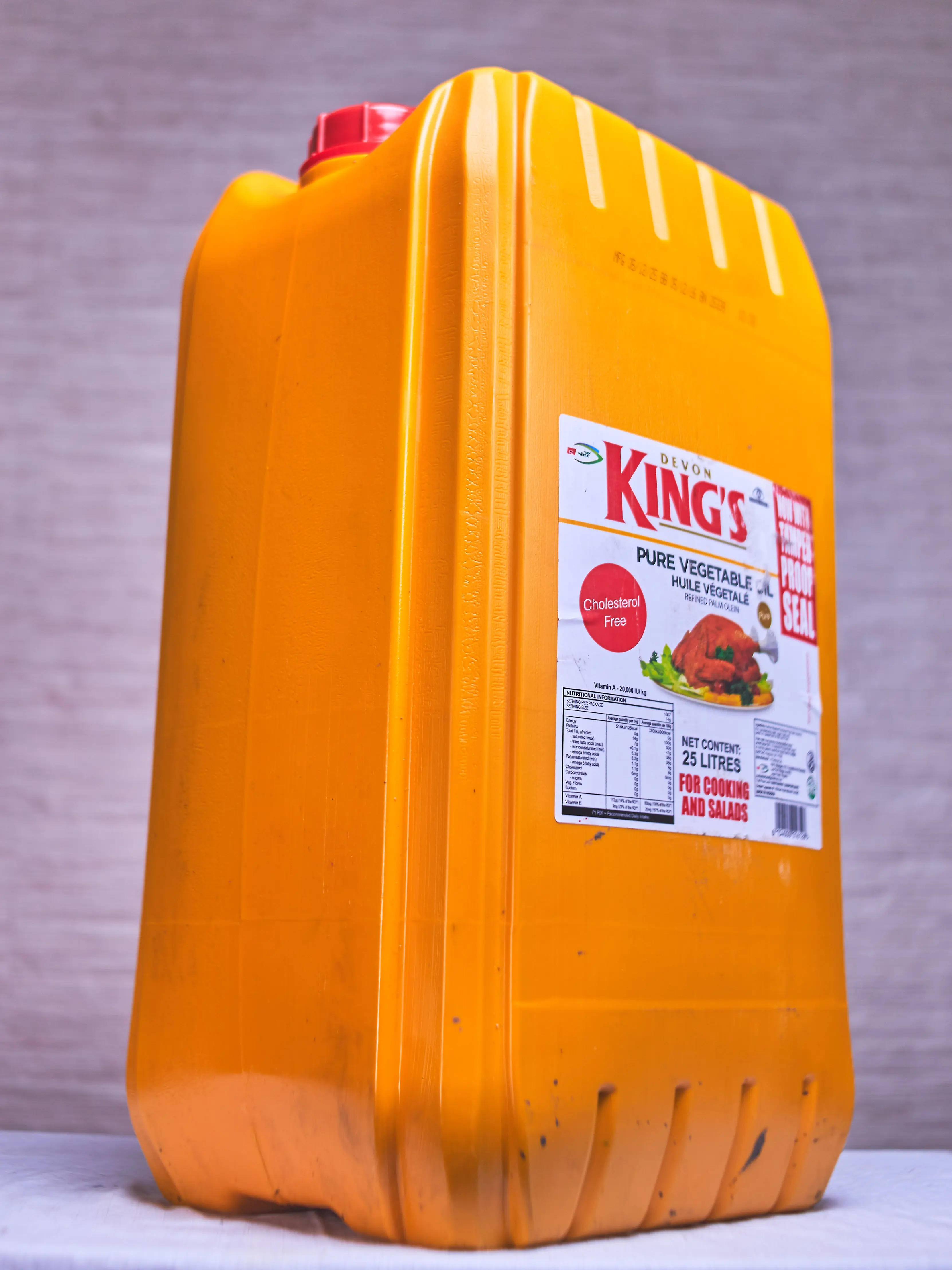 kings vegetable oil 25ltr