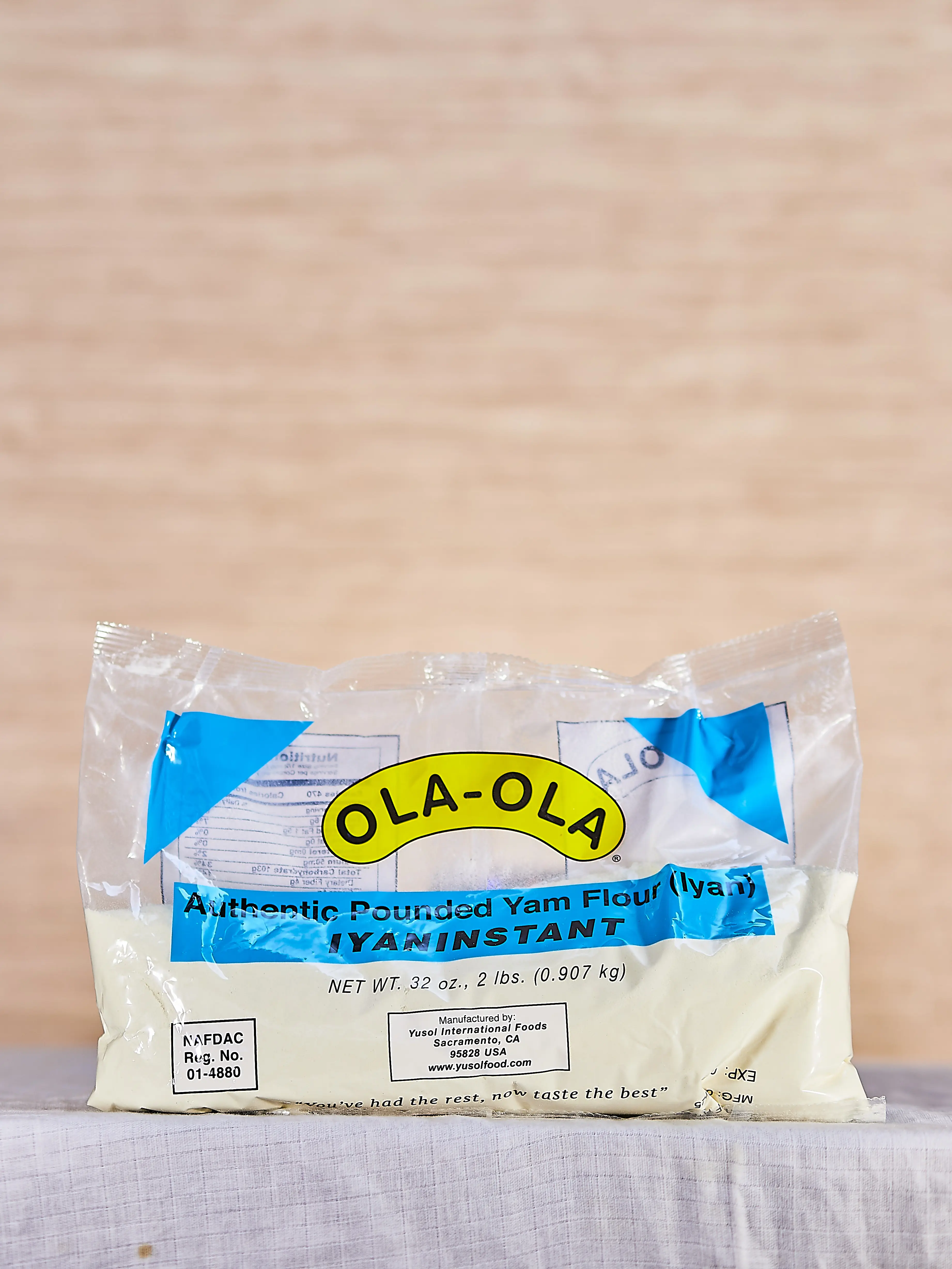 Ola-ola Poundo yam flour 0.907kg x 20 (Carton)