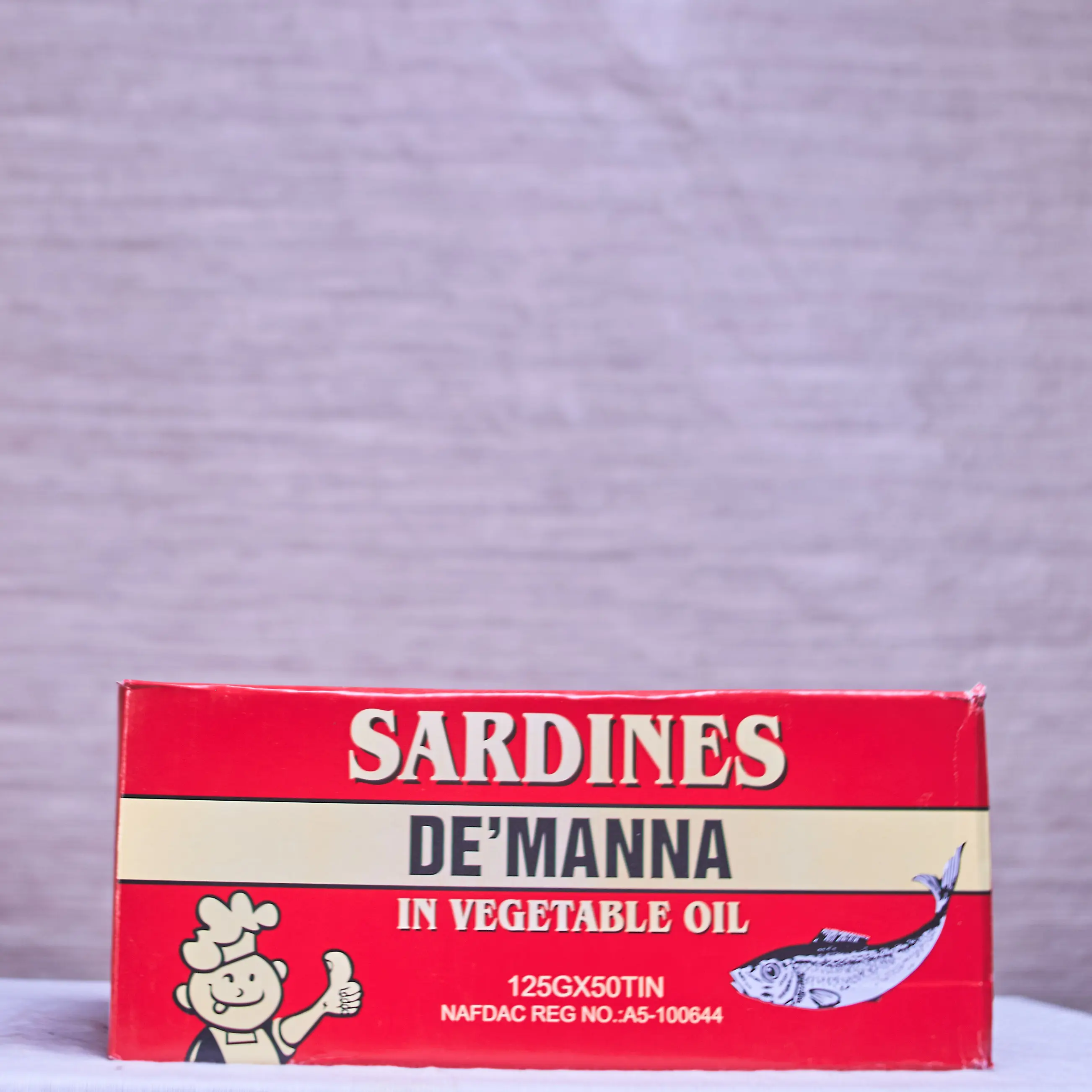 De'Manna Sardine 125g x 50 (Carton)