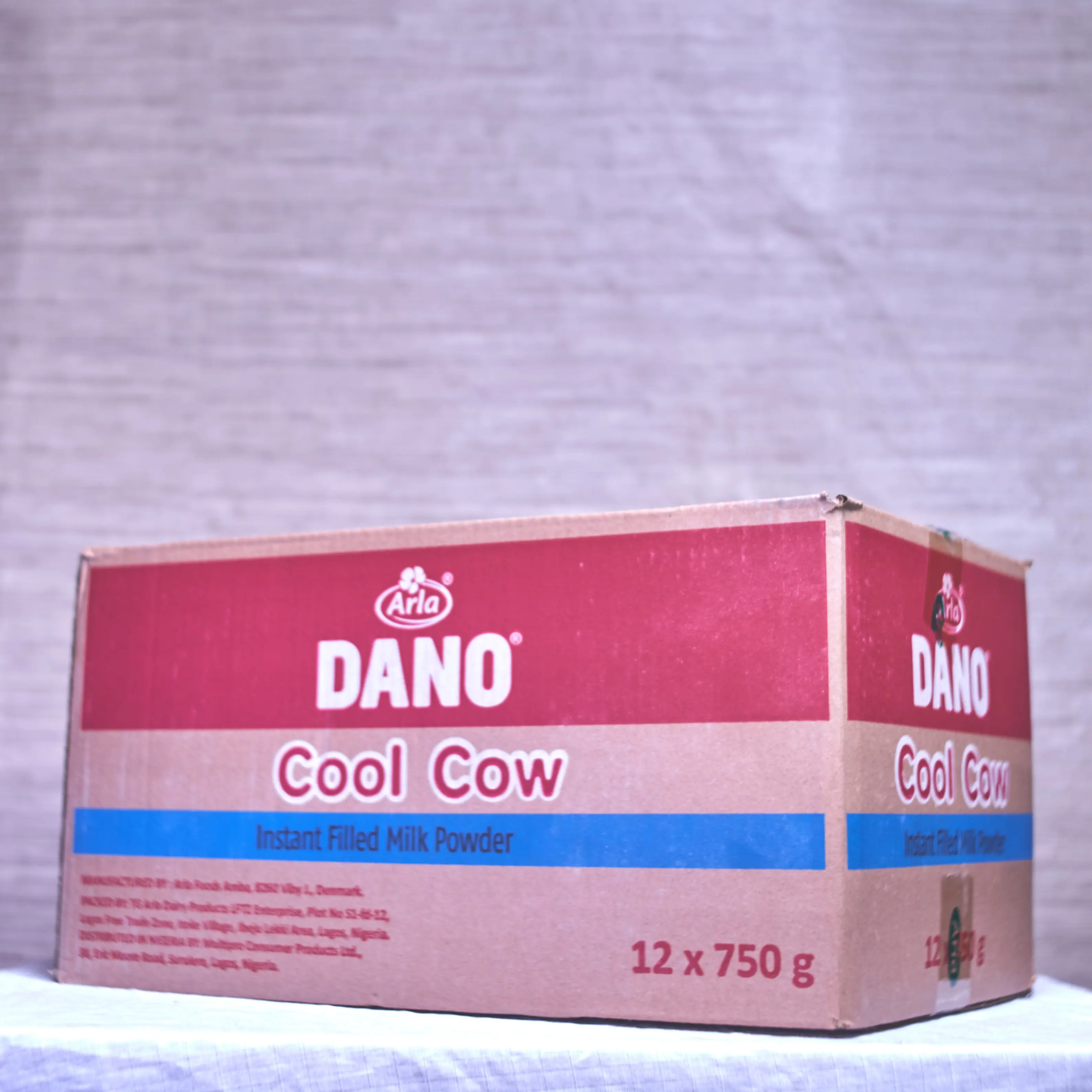 Dano Cool Cow Milk Powder 750g X 12 RF (Carton)