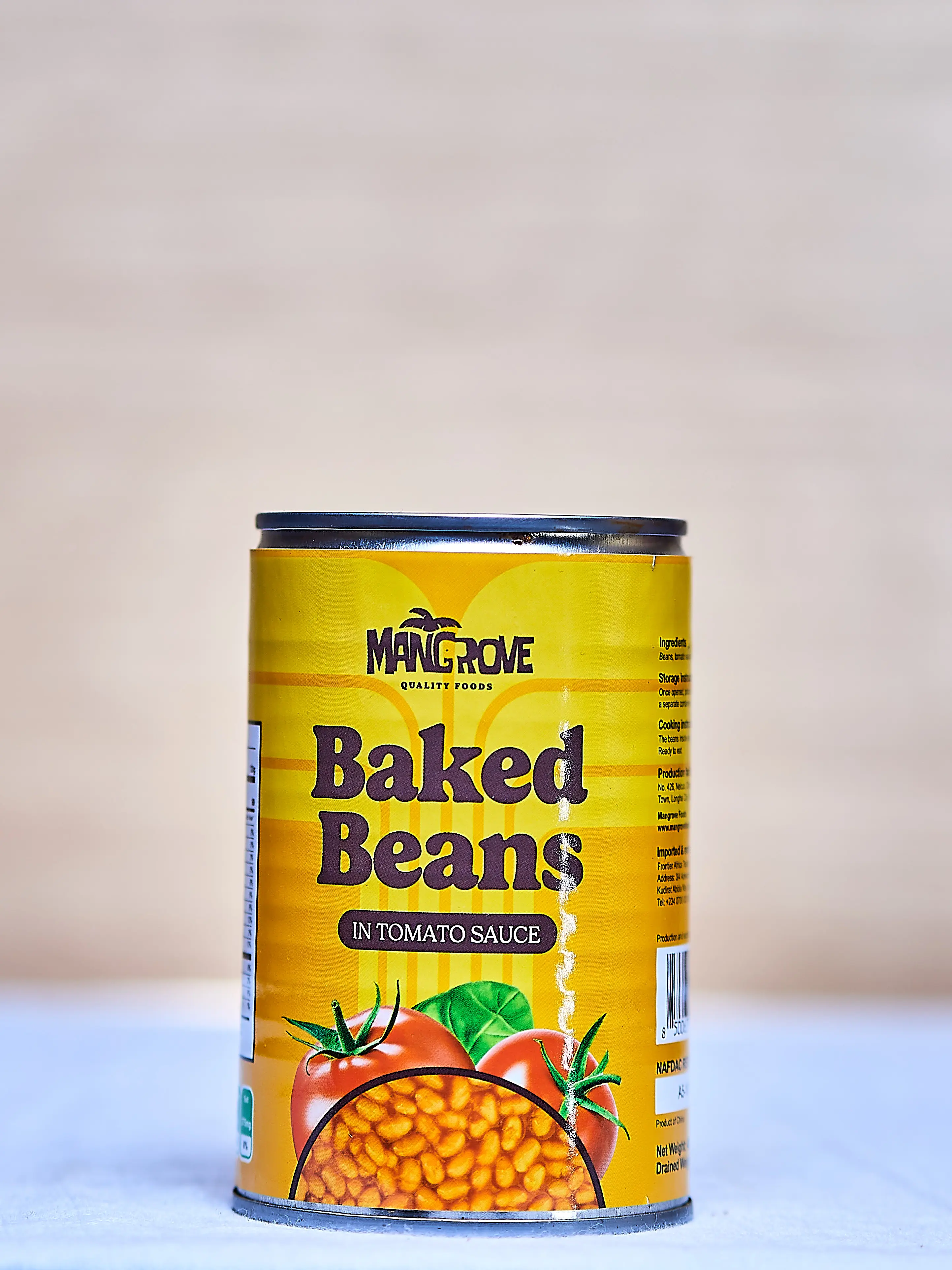 Mangrove baked beans 400g x 12 (Carton)