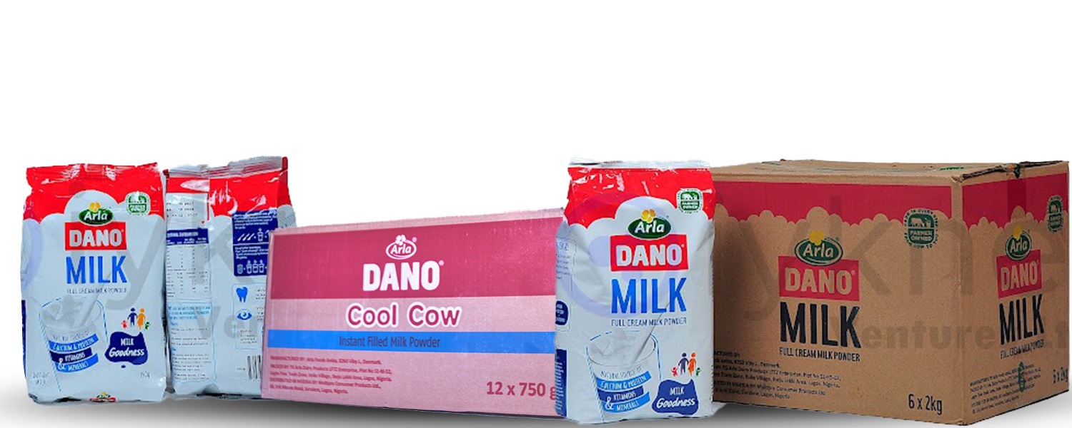Dano milk, always in stock
